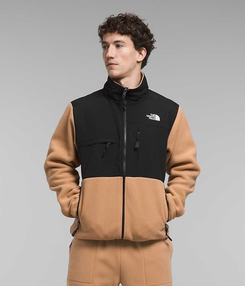 Vestes Polaires The North Face Denali Homme Noir Kaki | PARIS KLUXY