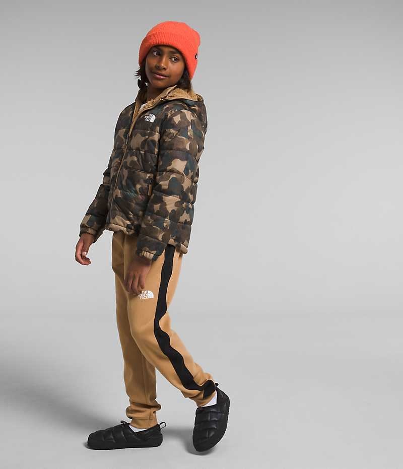Vestes Polaires The North Face Reversible Mt Chimbo Full-Zip Encapuchonné Garcon Camouflage | FR ZAHUK