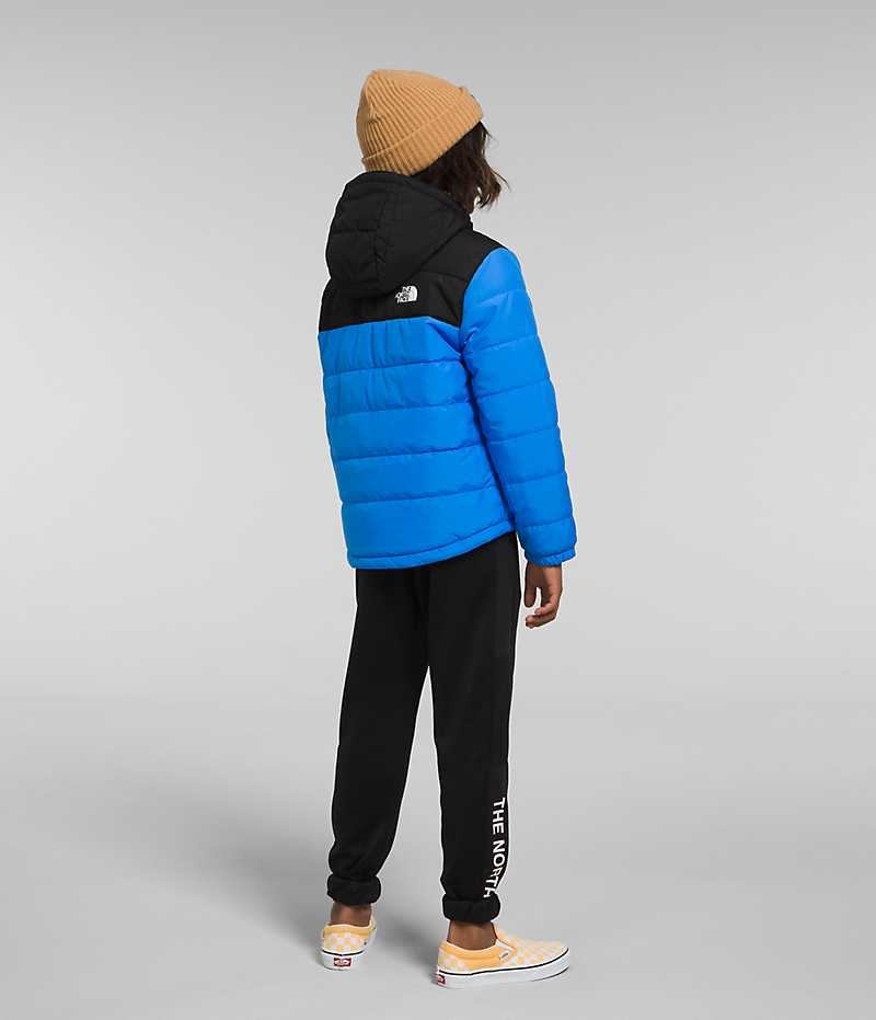 Vestes Polaires The North Face Reversible Mt Chimbo Full-Zip Encapuchonné Garcon Bleu | FRANCE ECSOP