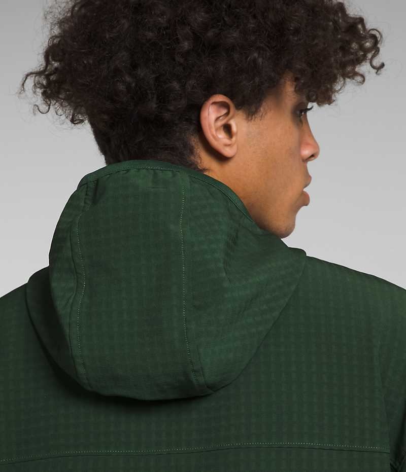 Vestes Polaires The North Face Tekware™ Grid Hoodie Homme Vert | PARIS KLVDA
