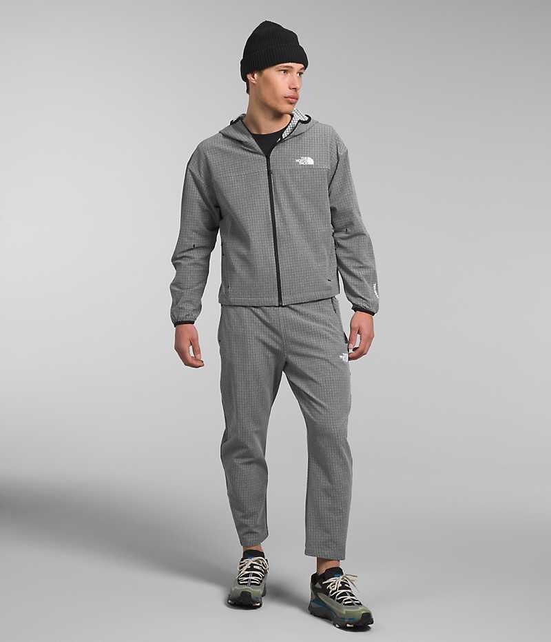Vestes Polaires The North Face Tekware™ Grid Hoodie Homme Grise | FR HTICE